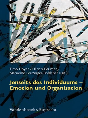 cover image of Jenseits des Individuums – Emotion und Organisation